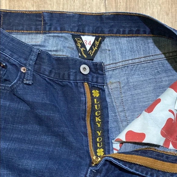 Men's Blue Lucky Brand Jeans - Picture 2 of 4